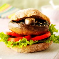 Portabello mushroom burgers