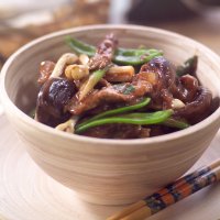 Hoi Sin & sesame beef stir-fry