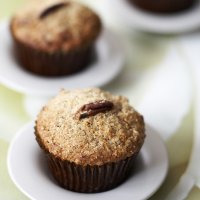 Easy orange pecan muffins