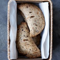 Sweet potato, squash & smoked cheese pasties