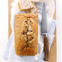 Banana & chocolate bread