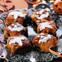 Fiendish pumpkin cake