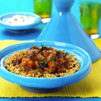 Couscous, tomato & salami salad