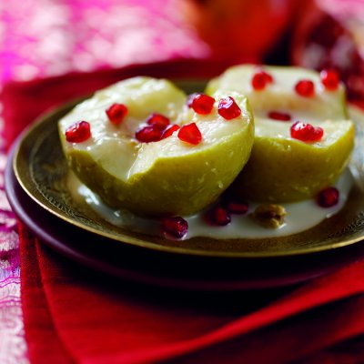Indian spiced baked apples