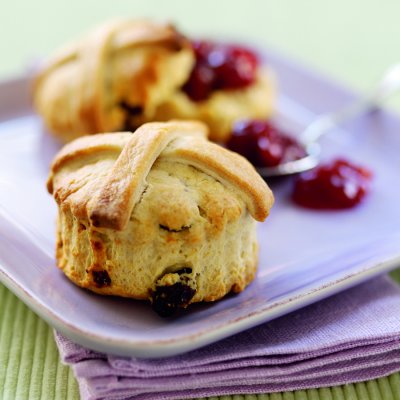 Hot crossed scones
