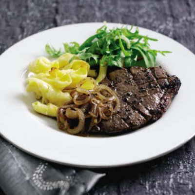 Marinated grilled ranch steak
