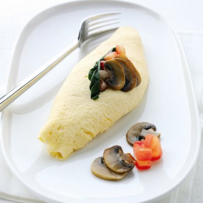 Martyn Nail's omelette challenge