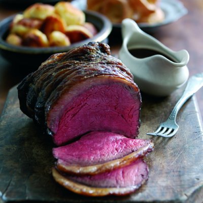 Roast beef with all the trimmings