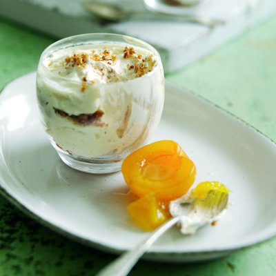Spreadable French goat's cheese vanilla & orange terrine