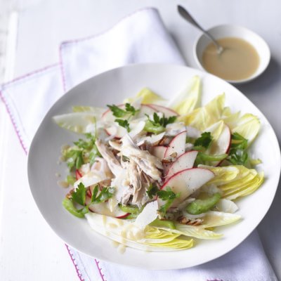 Apple, chicory & pecan salad