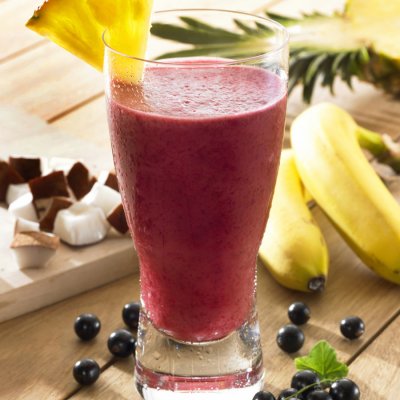 Blackcurrant energy drink