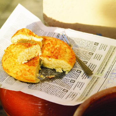 Jose Pizarro's potato omelette