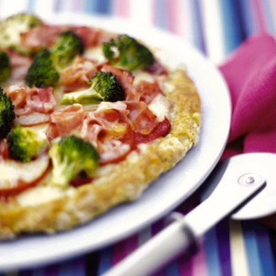 Potato crusted pizza