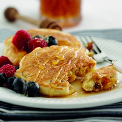 Fruit Scotch pancakes