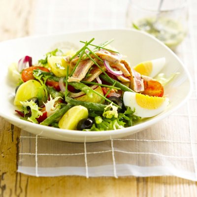 Potato Nicoise salad