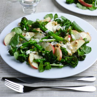 Richard Buckley's Tenderstem, apple & toasted hazelnut salad