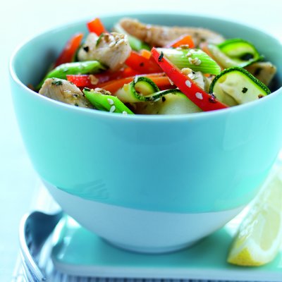 Sesame & citrus chicken stir-fry