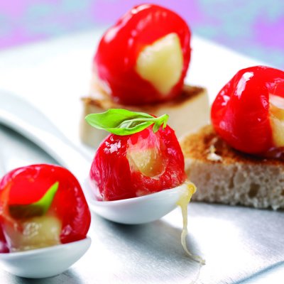 Brie-filled Peppadew