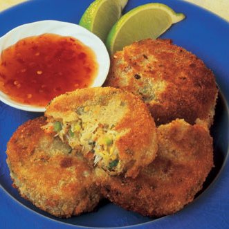 Thai crab cakes