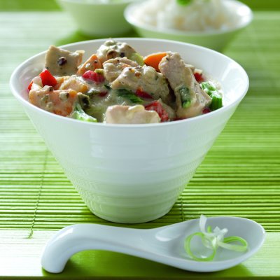 Thai chicken & sweet potato curry