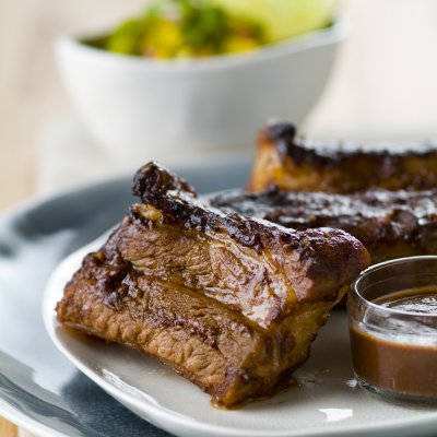 Cocoa chilli pork ribs