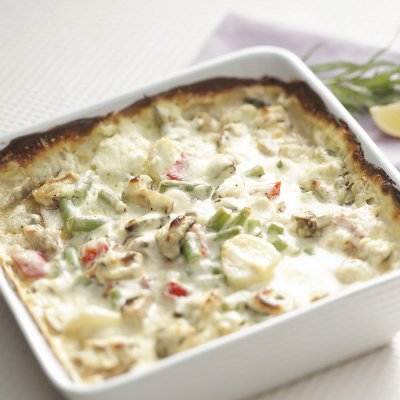 Mixed mushroom casserole