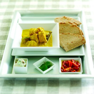 Chicken & spinach korma