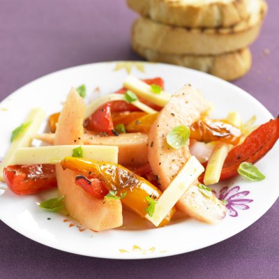 Marinated Edam salad