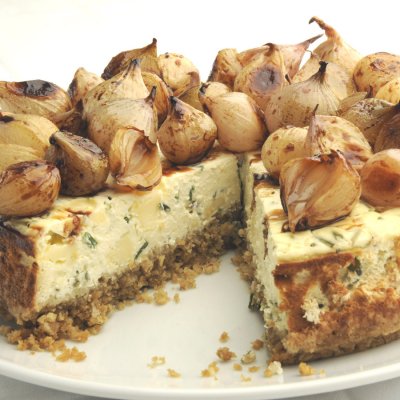 Sensational savoury cheesecake